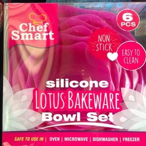 Chef Smart Silicone Bowl Set of 6